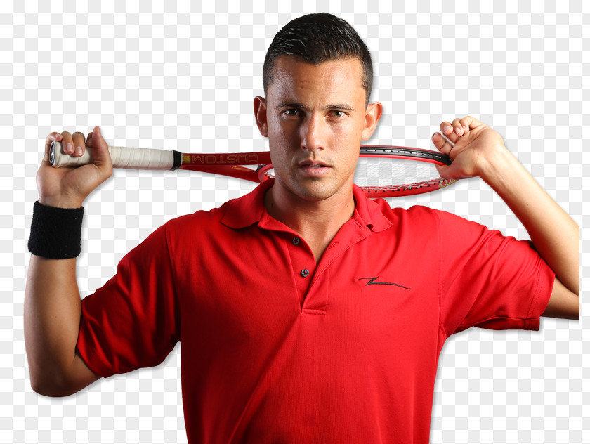Tennis Man T-shirt Rackets Shoulder PNG