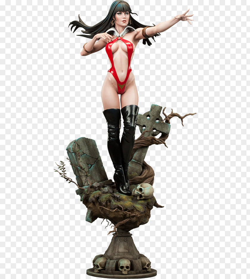 Vampire Vampirella Figurine Statue Model Figure Sculpture PNG