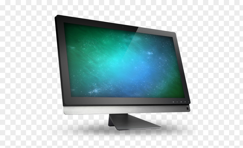 02 Computer Green Space Wallpaper Monitor Output Device Desktop PNG