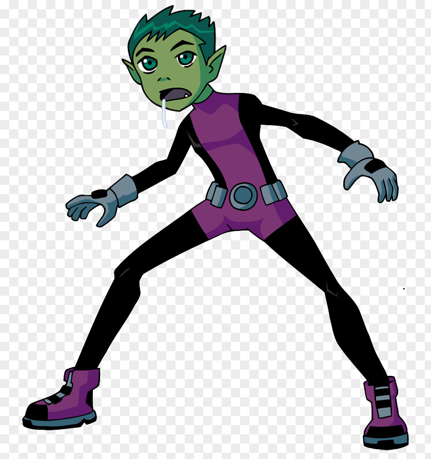 Beast Boy Starfire Raven Robin Nightwing PNG