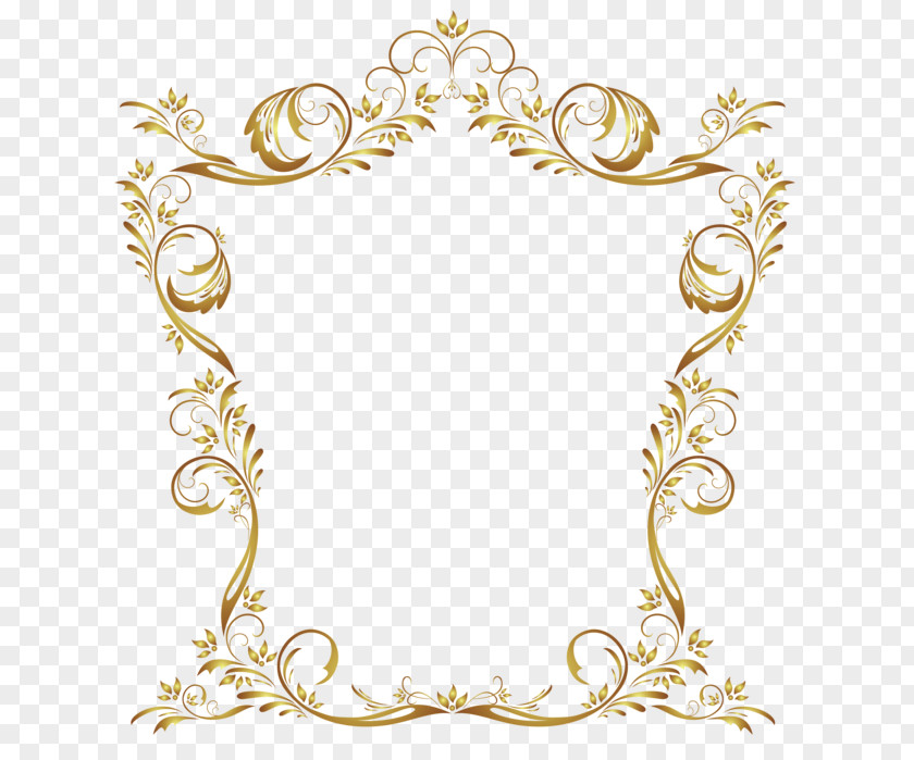 Gold Corner Clip Art PNG