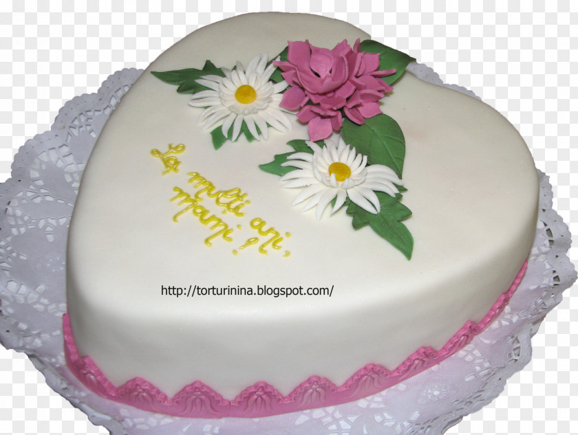 Hortensia Torte Birthday Cake Sugar Frosting & Icing Cream PNG