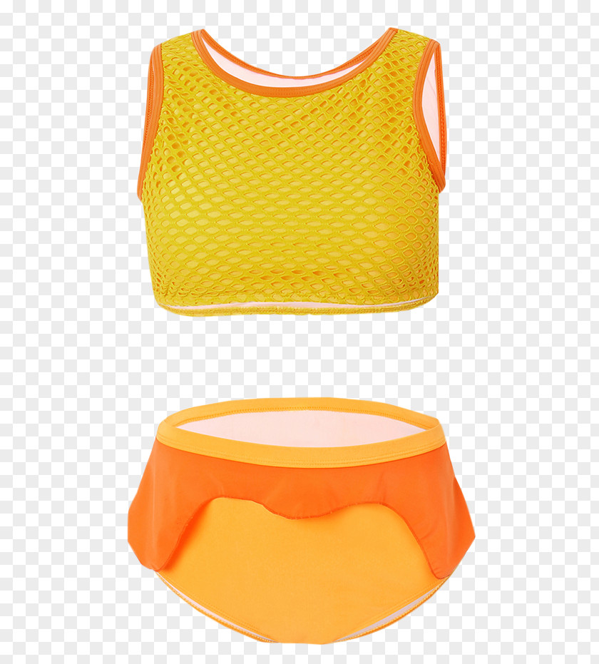 Ruffle Mesh Skirt T-shirt Sportswear Sleeveless Shirt Swimsuit PNG