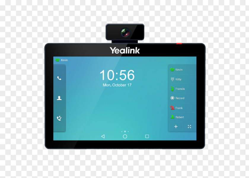 Sip Yealink SIP-T58V Ip Phone Tablet Computers VoIP Telephone Session Initiation Protocol PNG