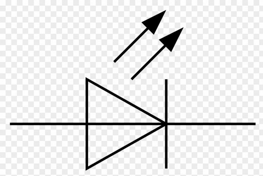 Symbol Electronic Wiring Diagram Circuit Light-emitting Diode Schematic PNG