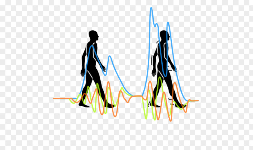 Technology Changes The Future Accelerometer Gait Analysis Motion Walking PNG