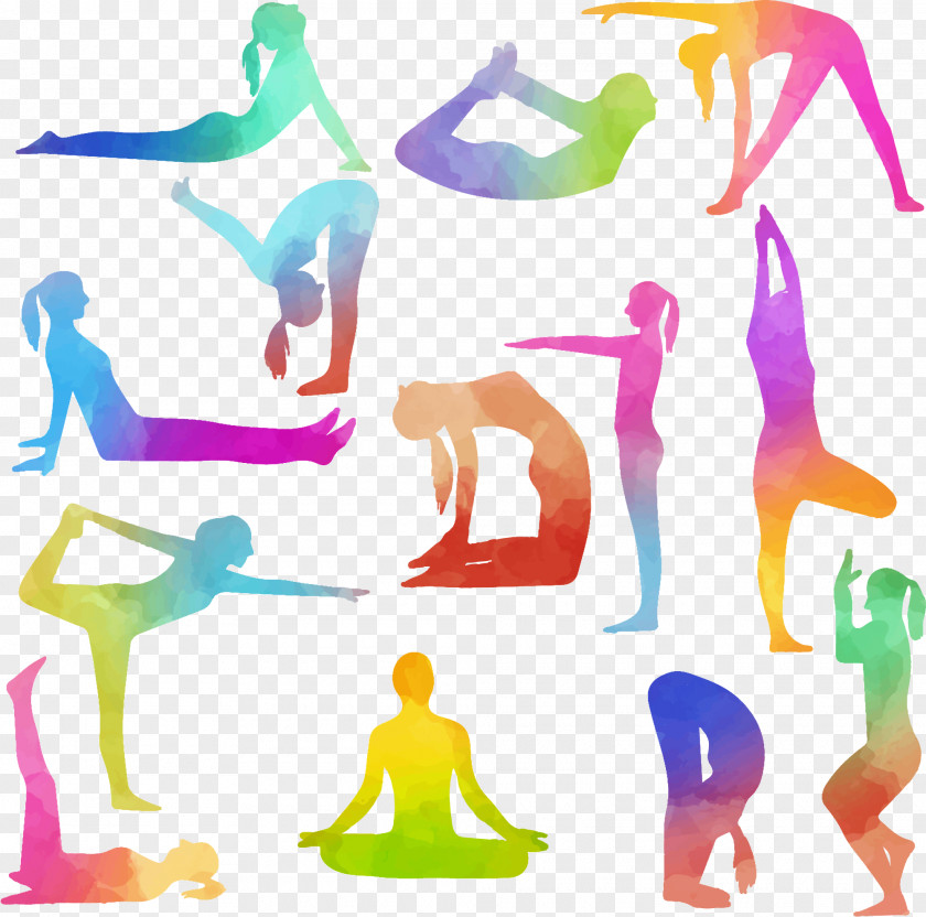 Yoga Bikram Asana Clip Art PNG