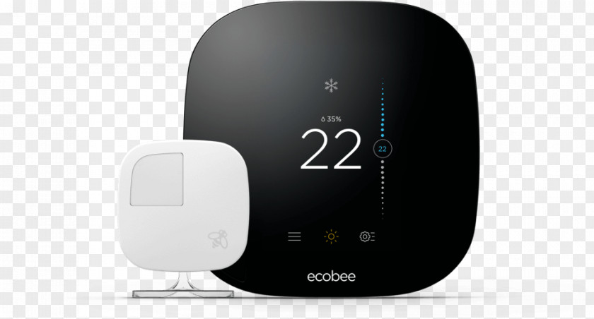 Active Pixel Sensor Smart Thermostat Ecobee Ecobee3 Home Automation Kits PNG