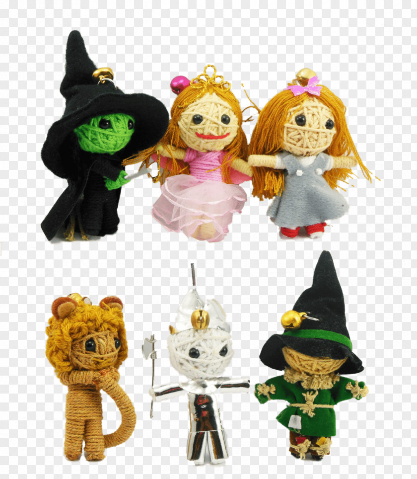 Doll Tin Woodman Scarecrow Glinda Cowardly Lion PNG