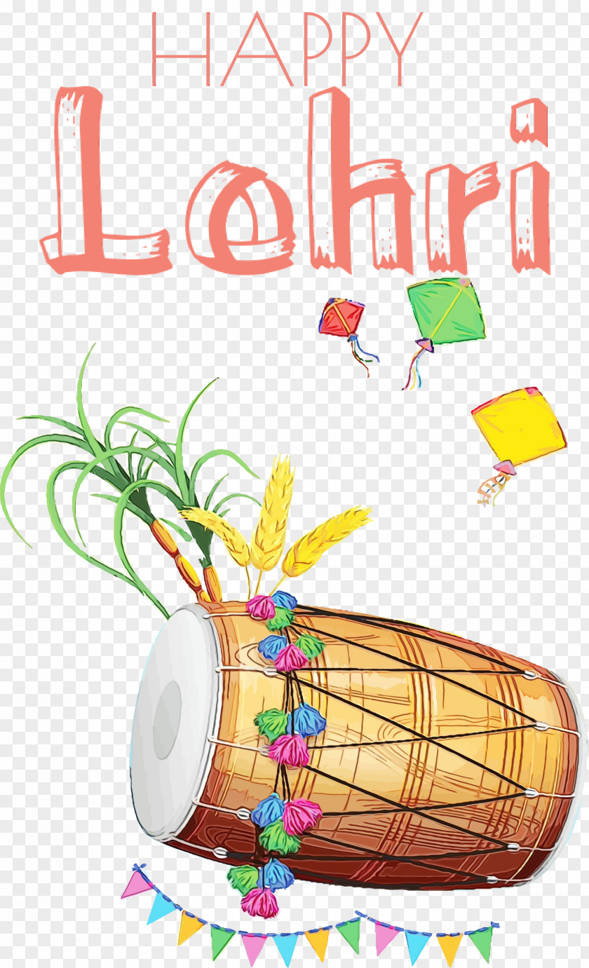 Drum Dhol Line Art Cover PNG