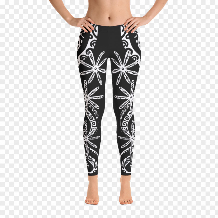 Leggings Mock Up T-shirt Top Clothing Capri Pants PNG