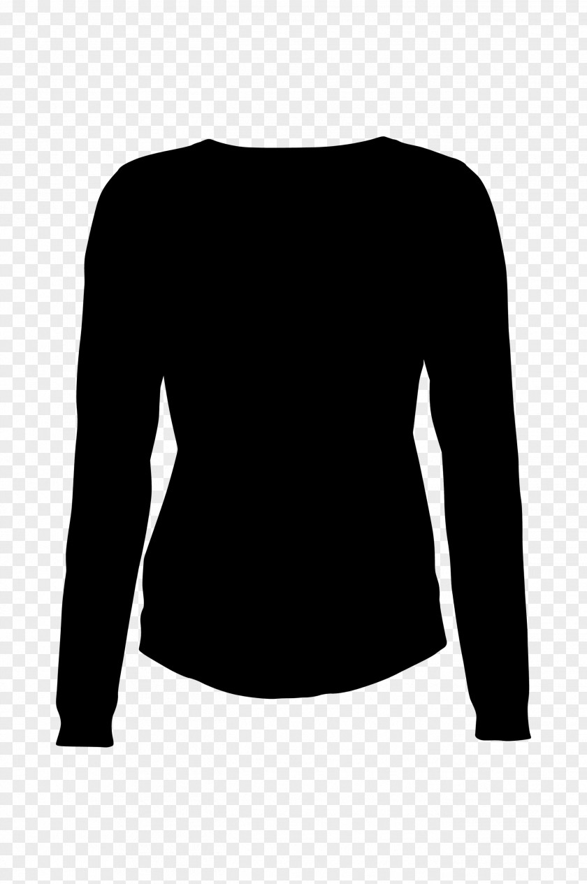 Long-sleeved T-shirt Sweater M Shoulder PNG