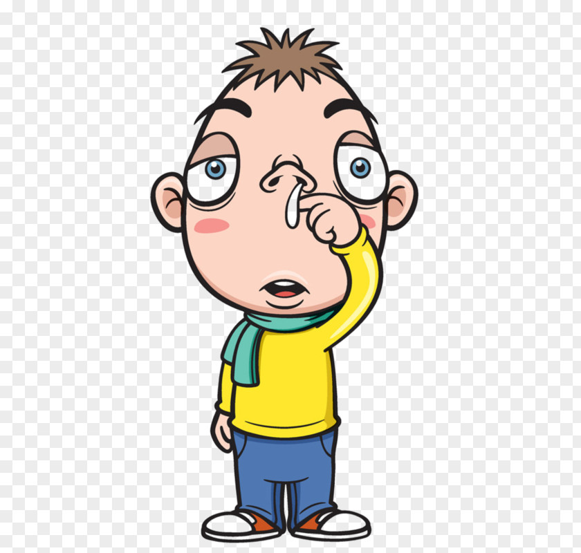 Runny Nose Child Disease Illustration PNG