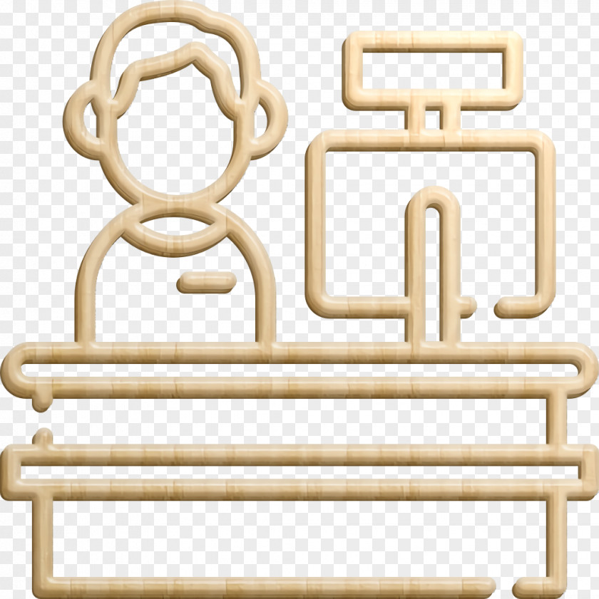 Cashier Icon Grocery PNG