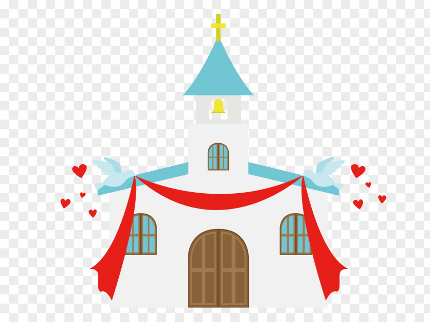 Church 礼拝堂 Christian Wedding PNG