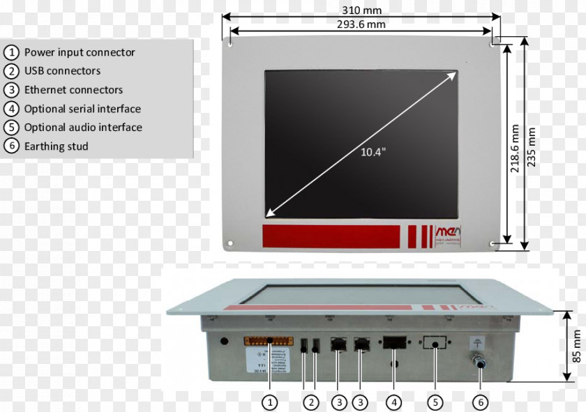 Computer Display Device Panel PC Monitors Embedded System PNG