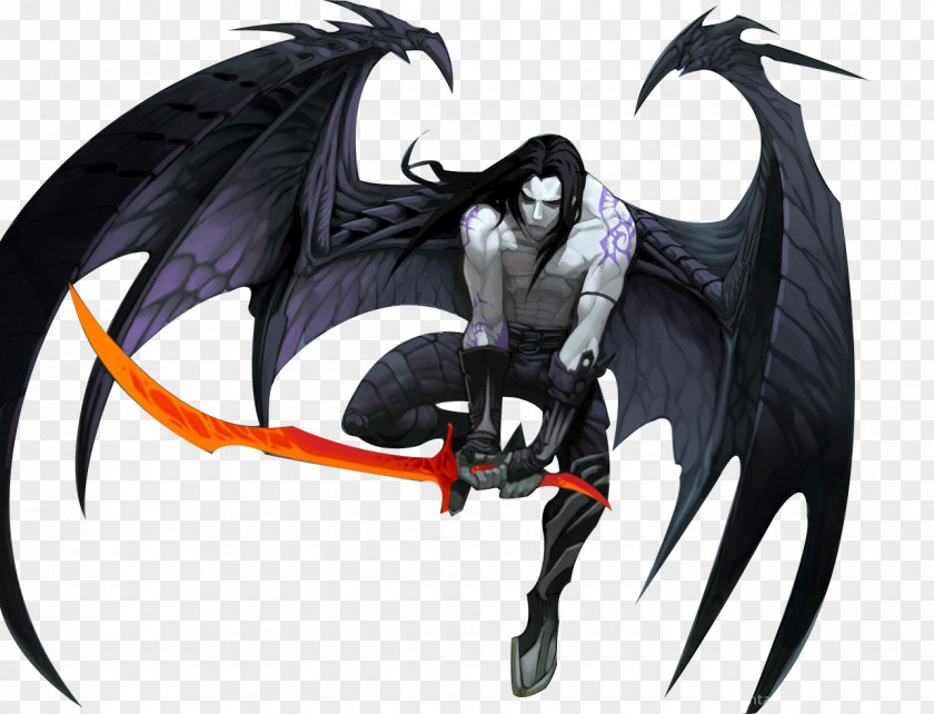 Demon Fallen Angel Sword PNG