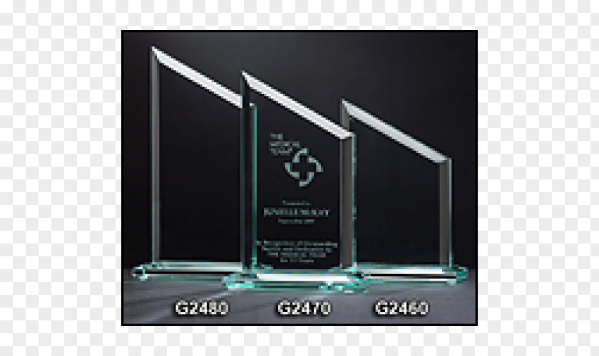 Glass Trophy Etching Lead Engraving Commemorative Plaque PNG