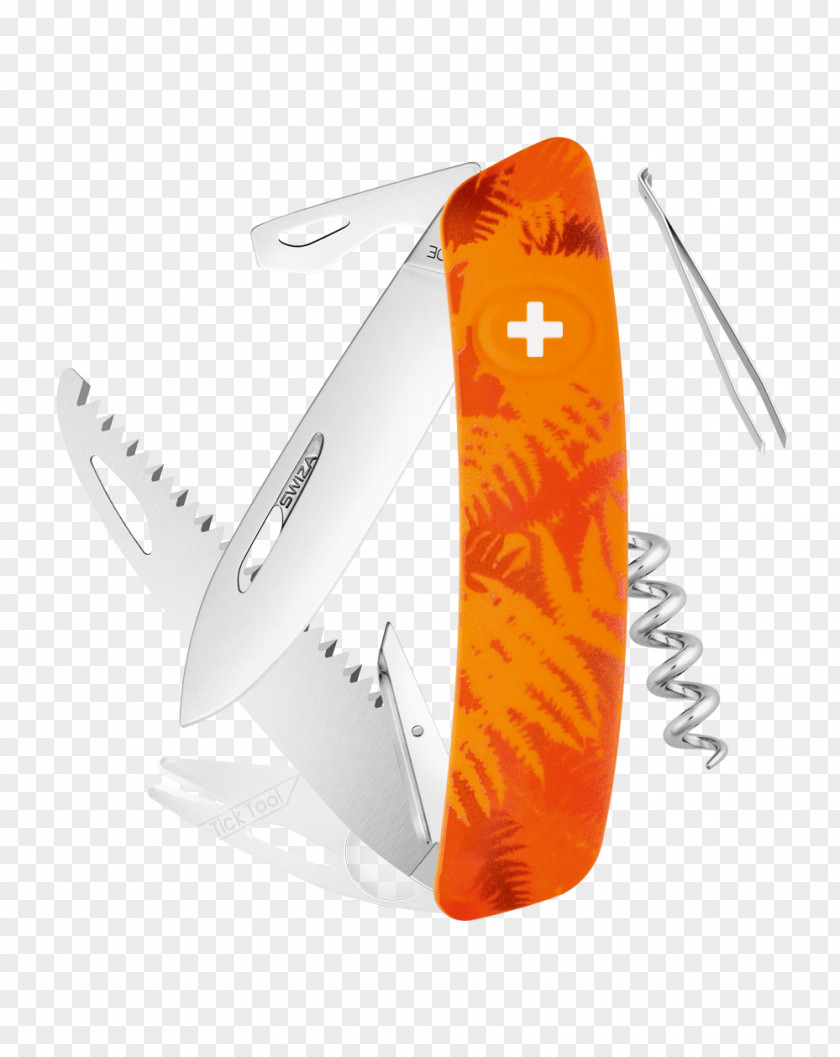 Knife Swiss Army Pocketknife Swiza SA TT03, Black | Kits BushWear PNG