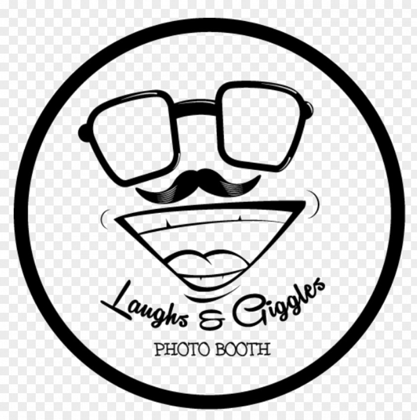 Laughs And Giggles Photo Booth Black White Laughter PNG