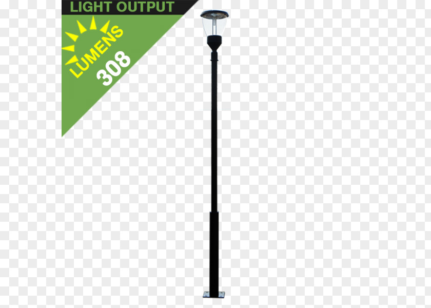 Light Post Solar Street Lamp LED Lighting PNG