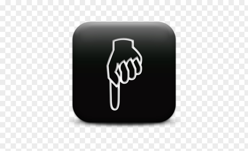 Pointing Down Arrow Index Finger Clip Art PNG