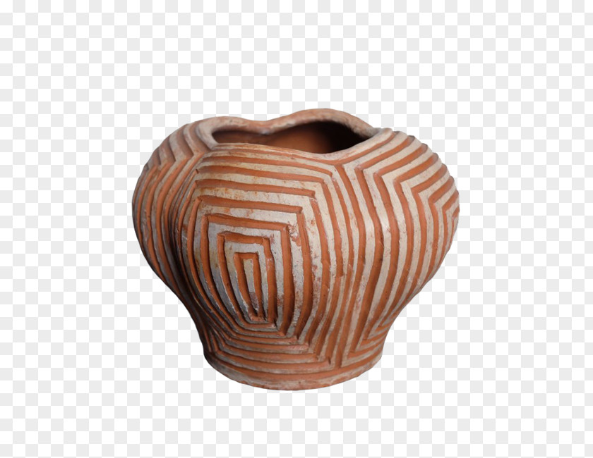 Pottery Vase Ceramic Asian Conical Hat Art PNG