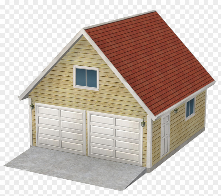 Red Brick Parking Garage Roof Tile PNG