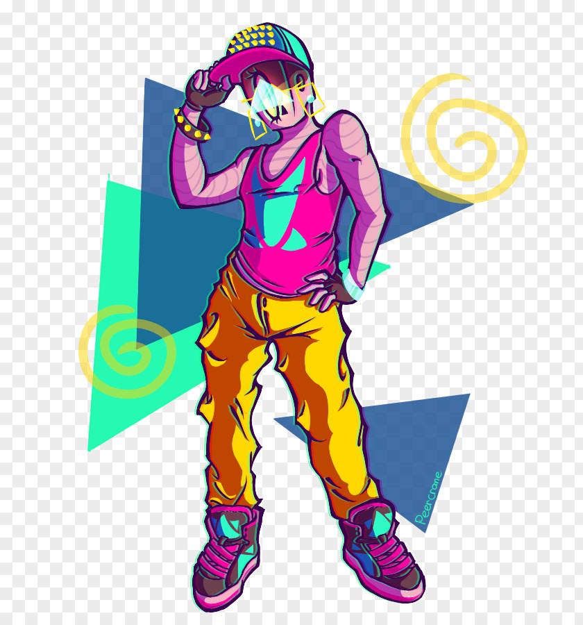 Synthwave Costume Legendary Creature Clip Art PNG