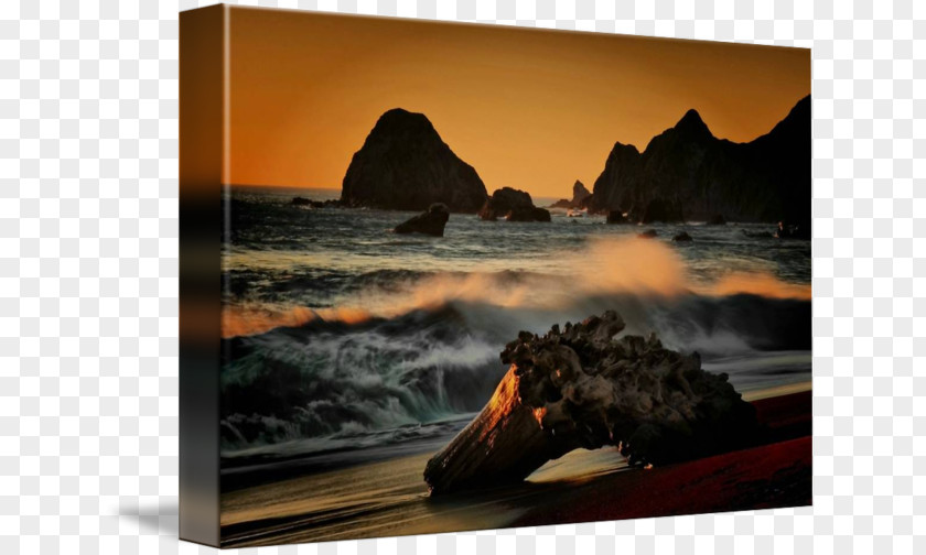 Driftwood Frame Gallery Wrap Canvas Stock Photography Printmaking PNG