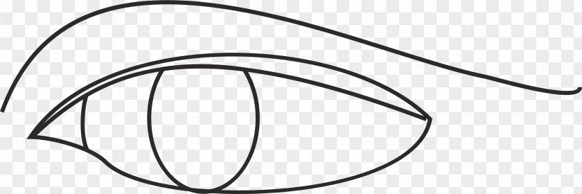 Line Art Drawing Eye PNG