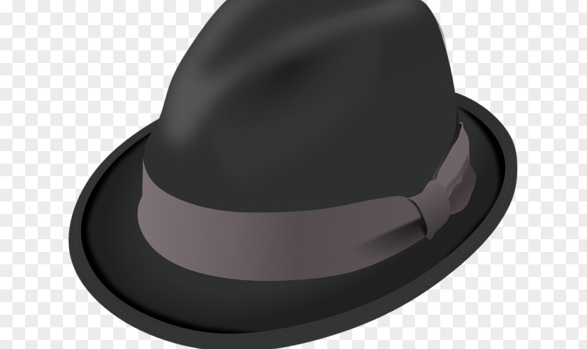 Old Fashioned Cocktail Illustration Fedora Hat Clip Art PNG