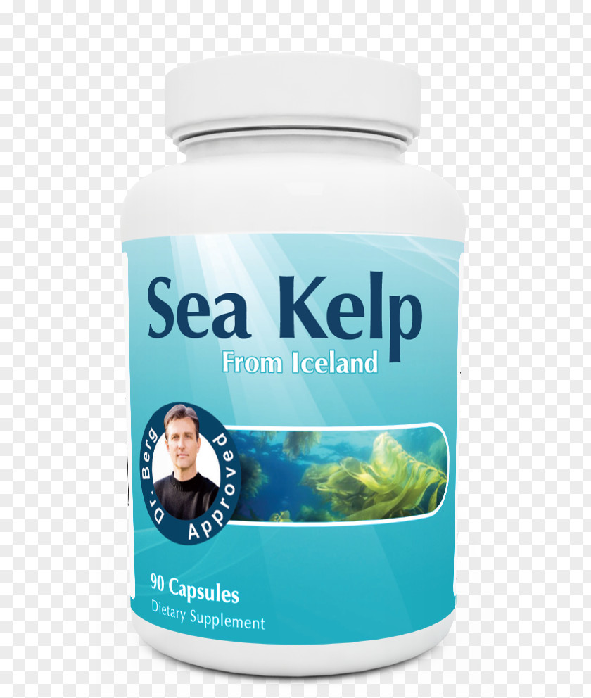 Sea Minerals Iceland Dietary Supplement Giant Kelp Nutrient PNG