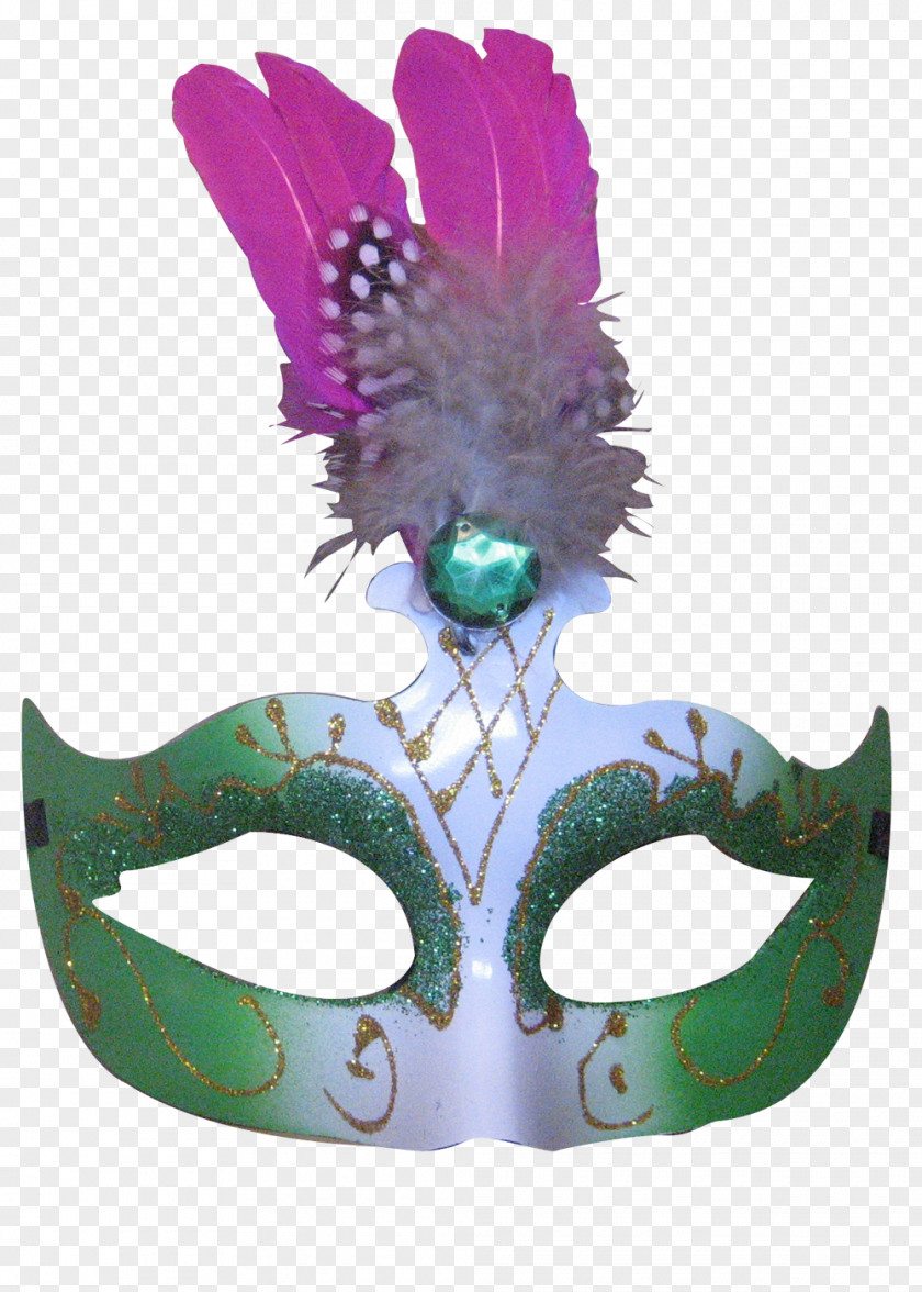 Brazil Carnival Mask Feather Disguise Color PNG