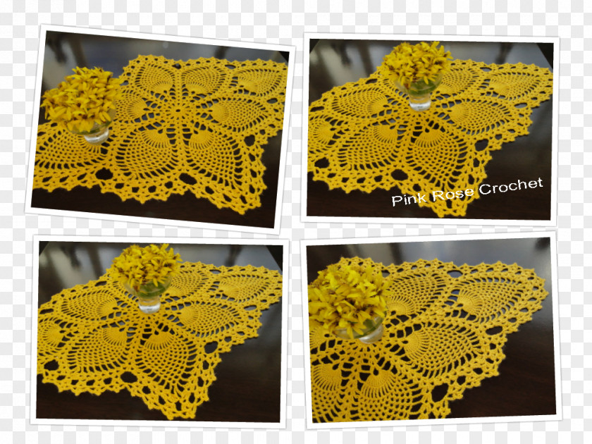 Doily Crochet Needlework Textile PNG