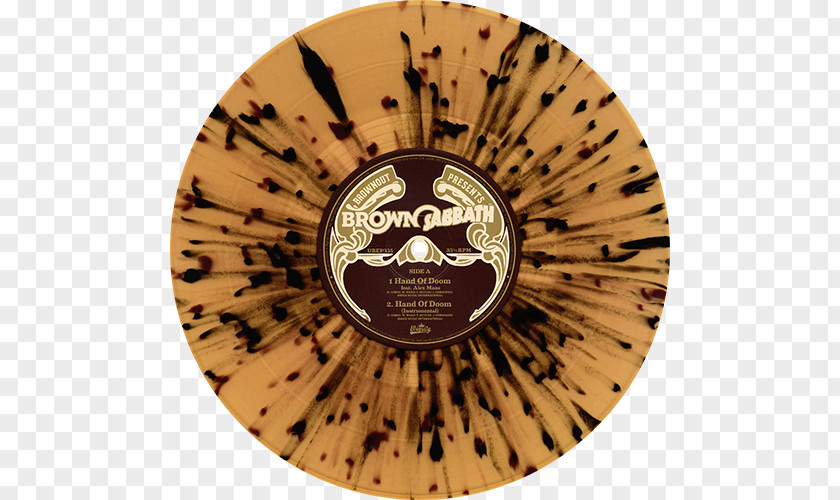 EP Brown Sabbath Compact Disc Phonograph Record Street DateSabbath Hand Of Doom / The Wizard PNG