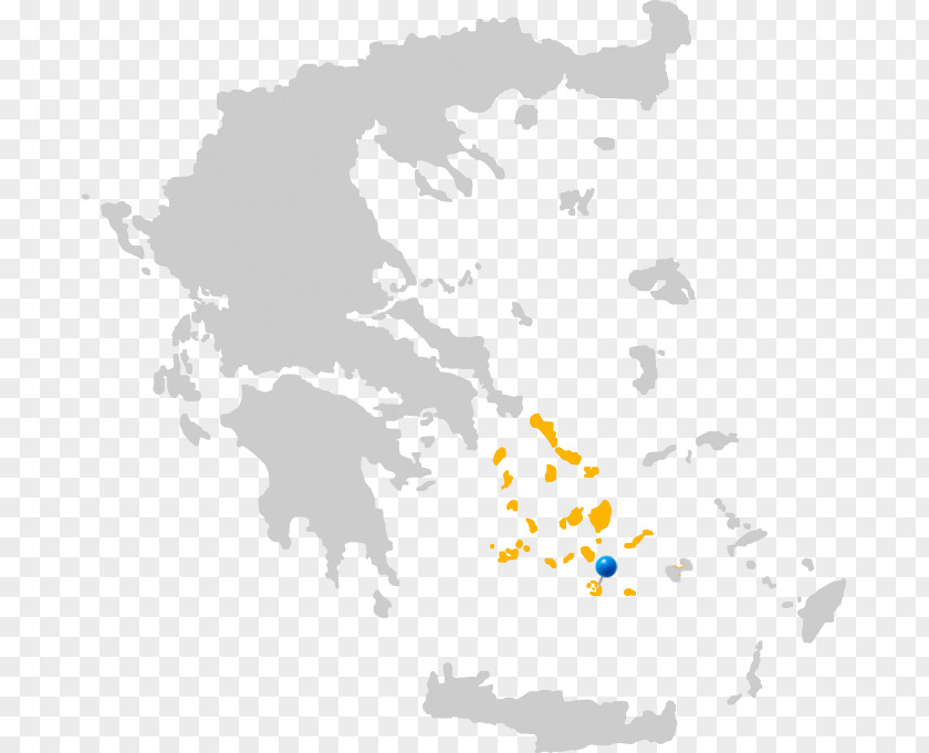 Greece Vector Map PNG