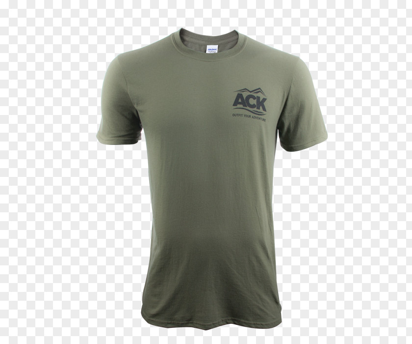 Outfits Army Green Backpack T-shirt Sleeve Angling Product PNG
