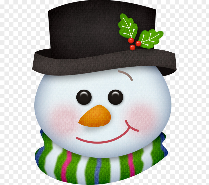 Snowman Smiley Face Clip Art PNG