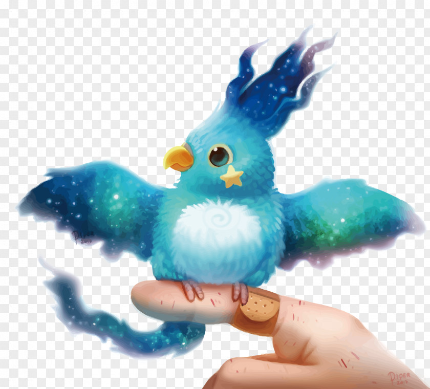 Vector Blue Parrot The Starry Night Daily Painting: Paint Small And Often To Become A More Creative, Productive, SuccessfulArtist DeviantArt Drawing PNG