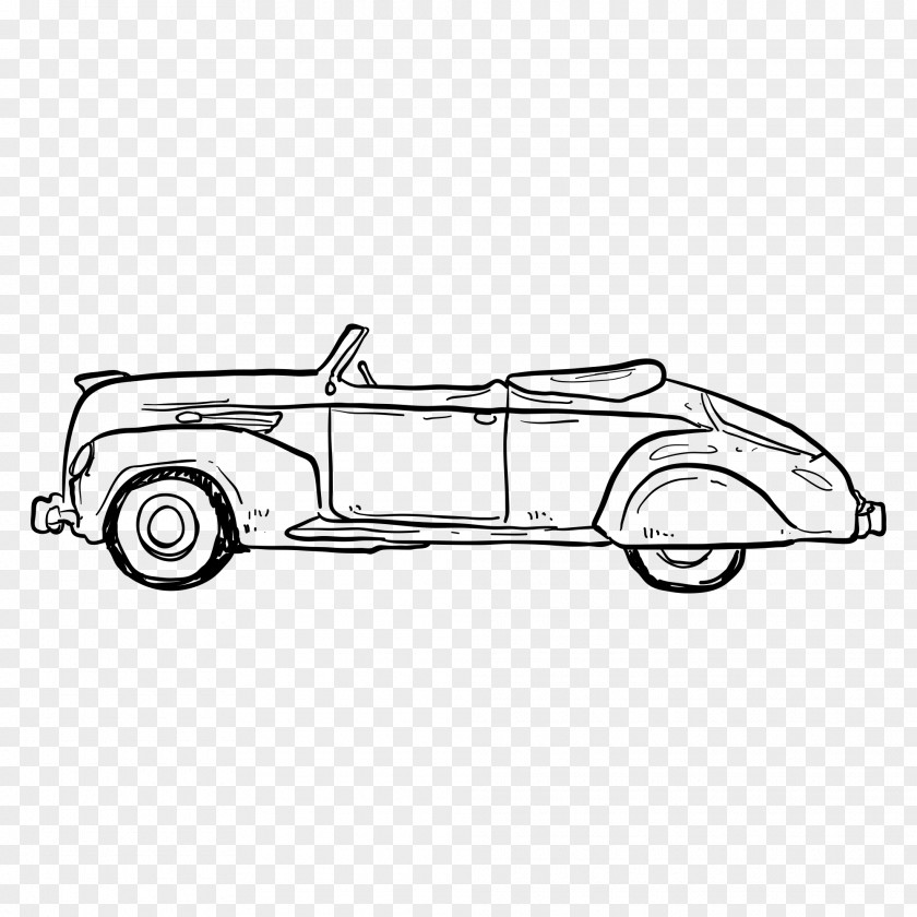 Automotive Artwork Vintage Car PNG