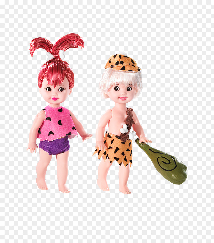 Barbie Ken The Flintstones Doll Giftset Toy PNG