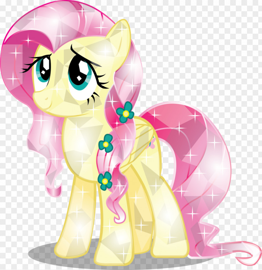 Colored Mane Fluttershy Pony Rainbow Dash Rarity Pinkie Pie PNG