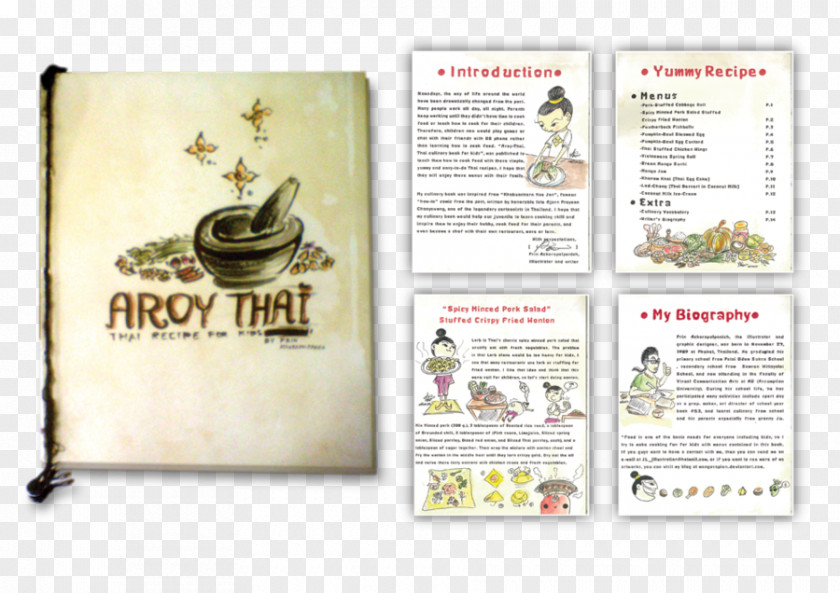 Cook Book Brochure Brand PNG