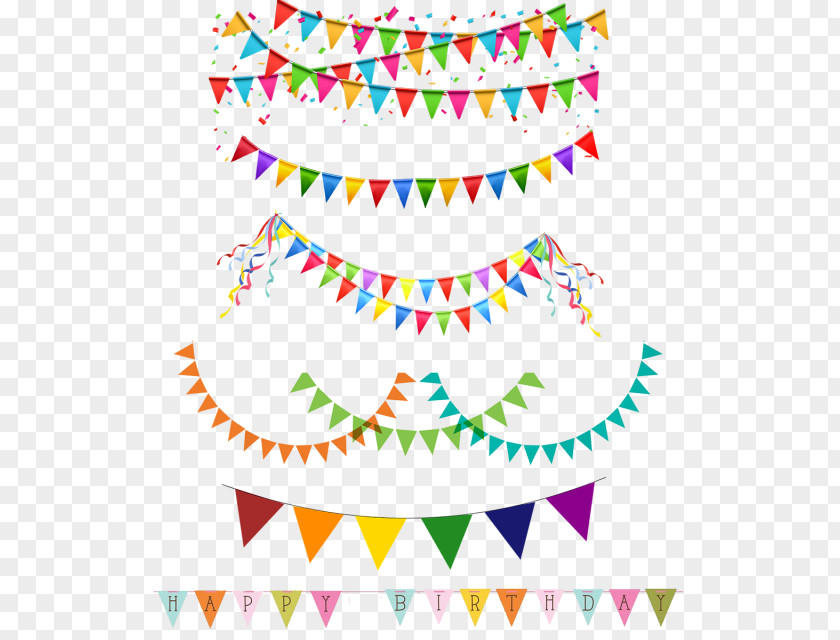 Garden Party Birthday Popper Clip Art Transparency PNG