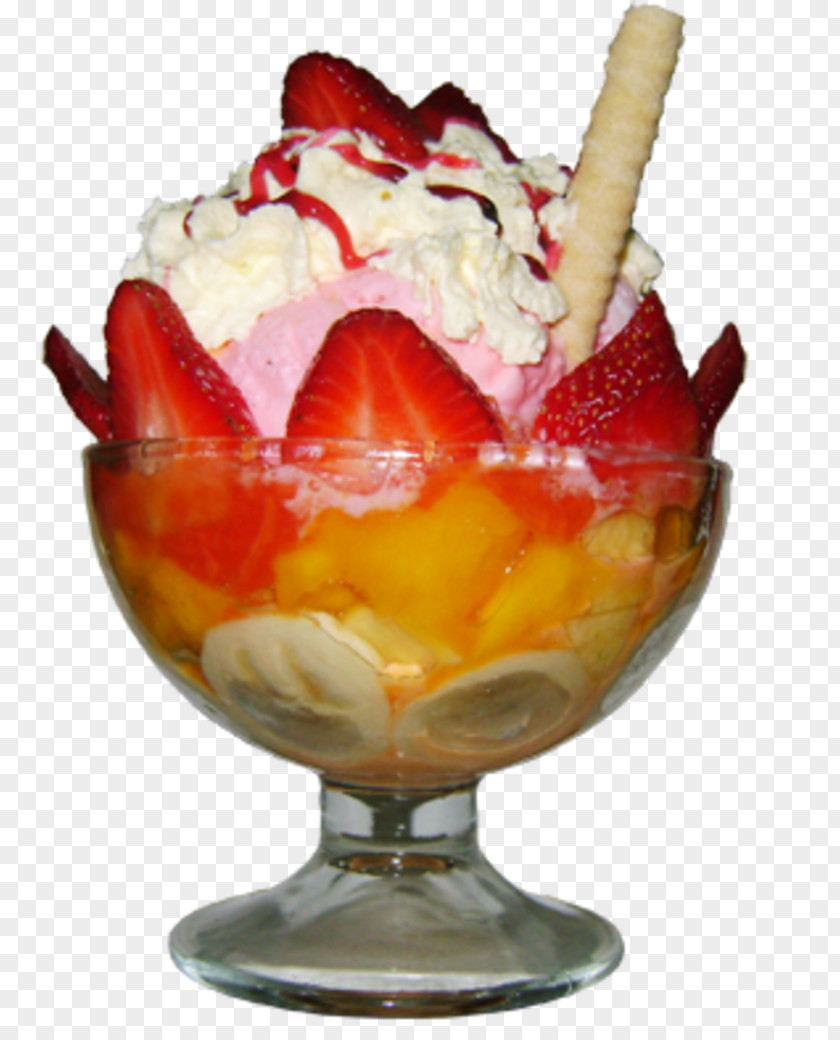 Ice Cream Sundae Gelato Cocktail Fruit Salad PNG