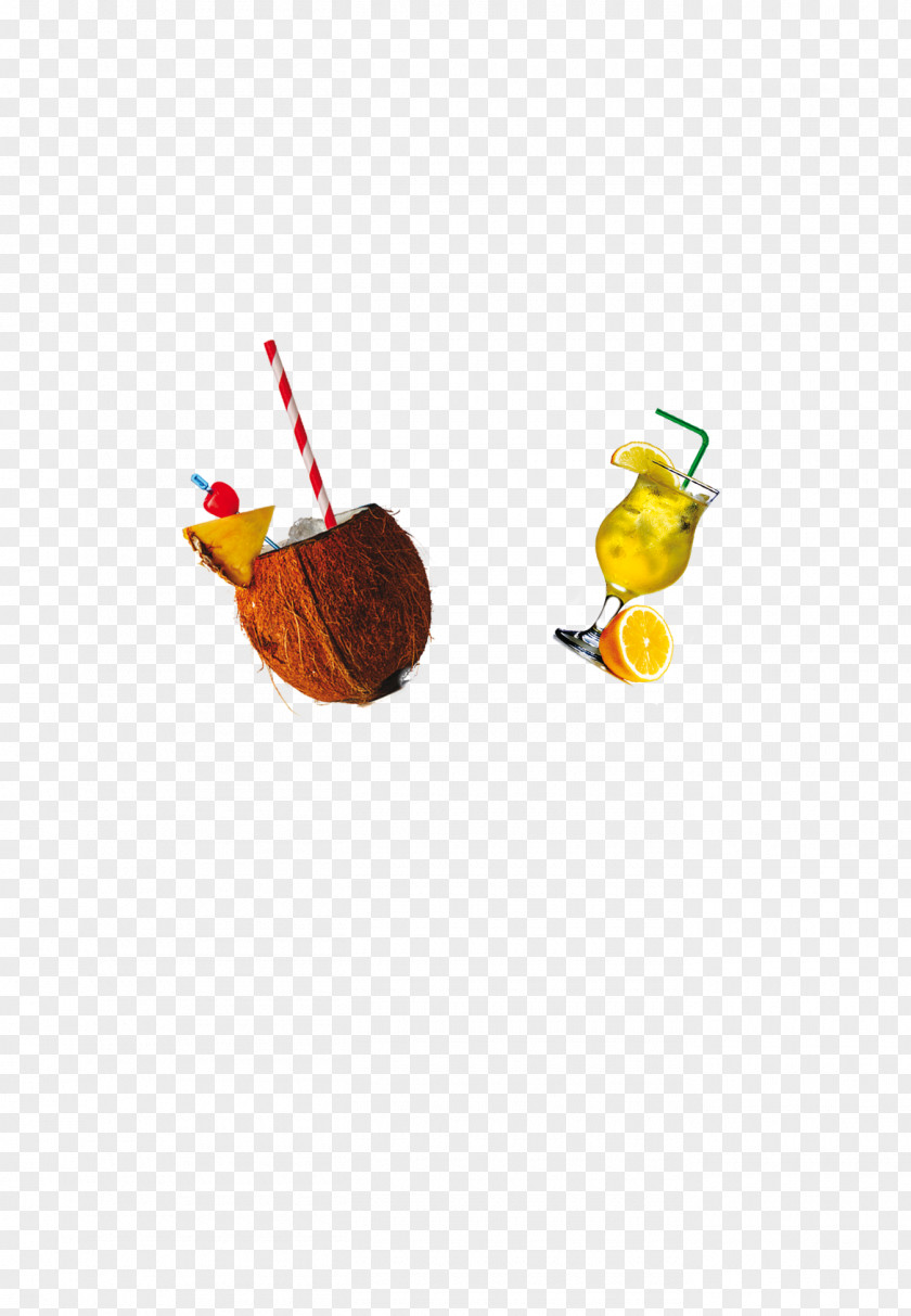 Juice Drinks Orange Apple Coconut Milk Drink PNG