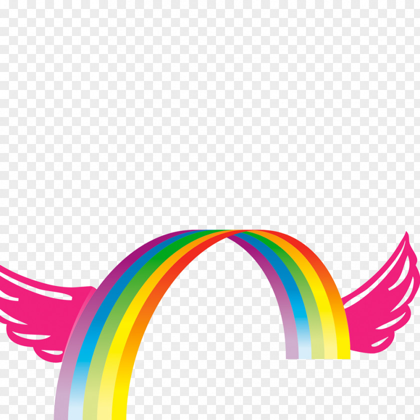 Rainbow Wings Download Computer File PNG