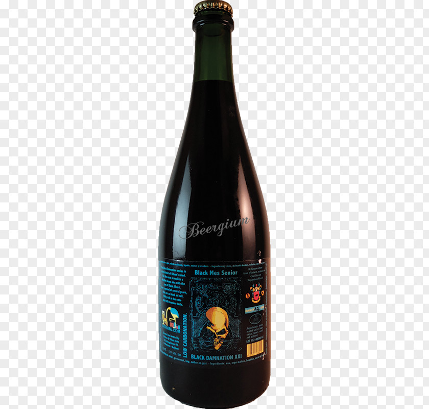 Beer Oostvleteren Black Damnation Albert Cuvée Delphine PNG