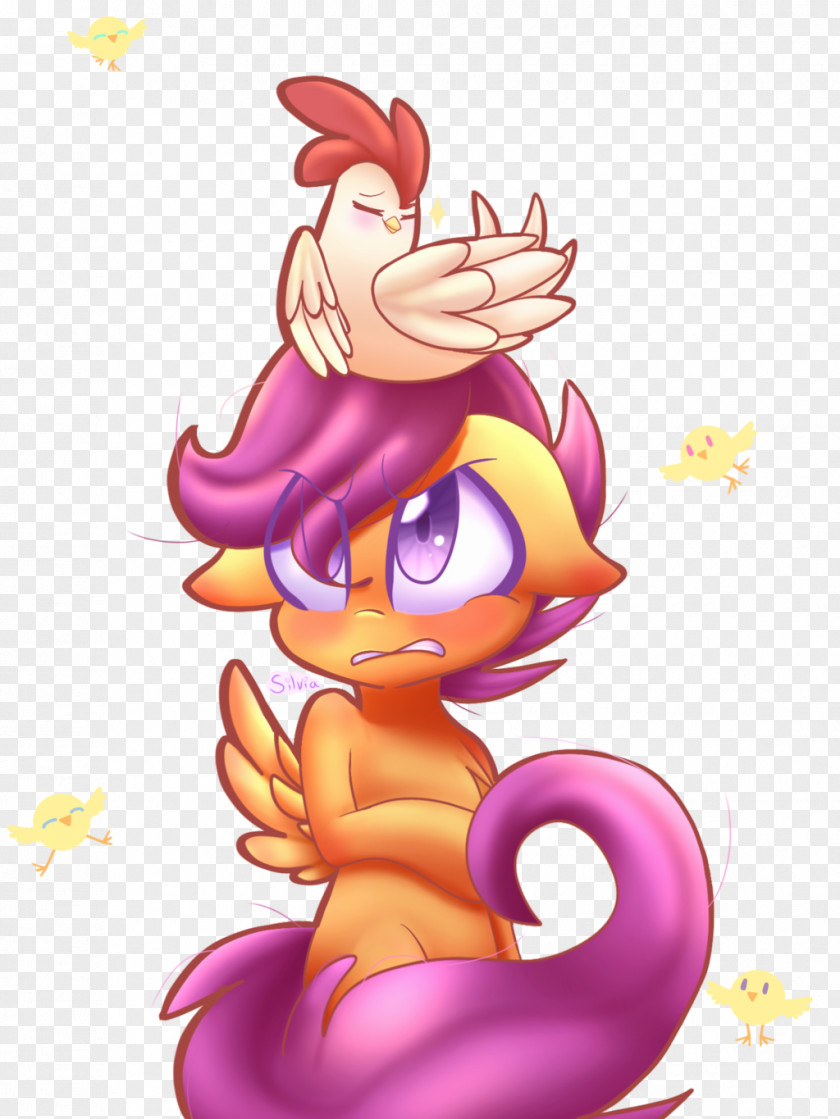 Chicken Scootaloo Rarity Apple Bloom Rainbow Dash PNG